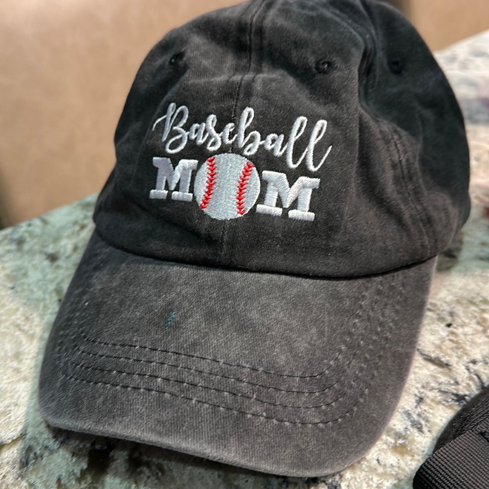 Baseball Mom Hat New never worn
